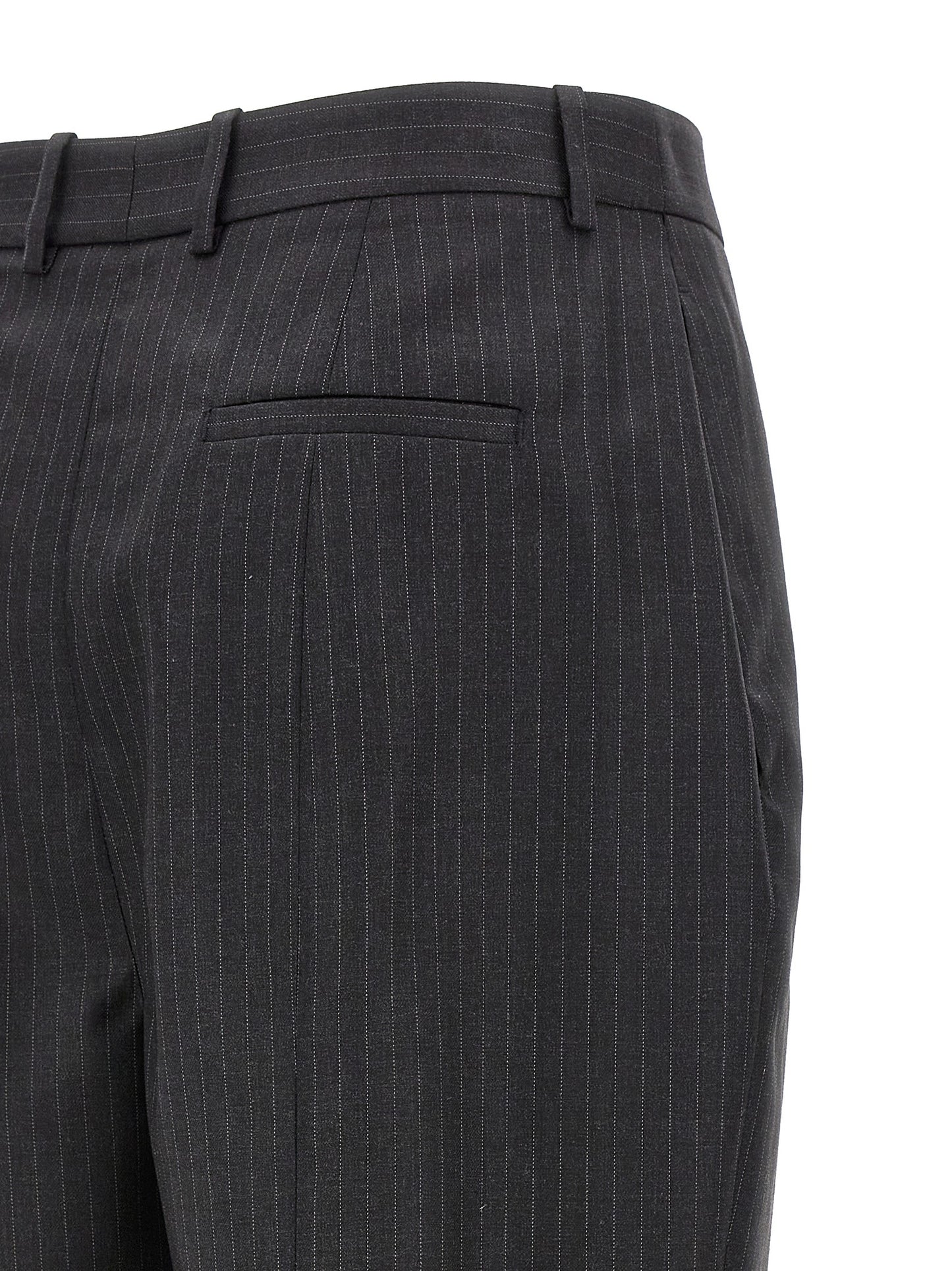 Gray Wool Dress Pants