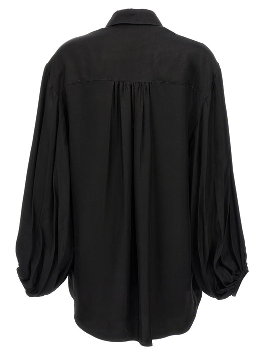 Black Cupro Blouse