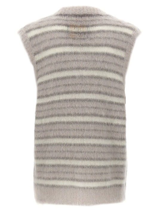 Gray Mohair Sweatshirt