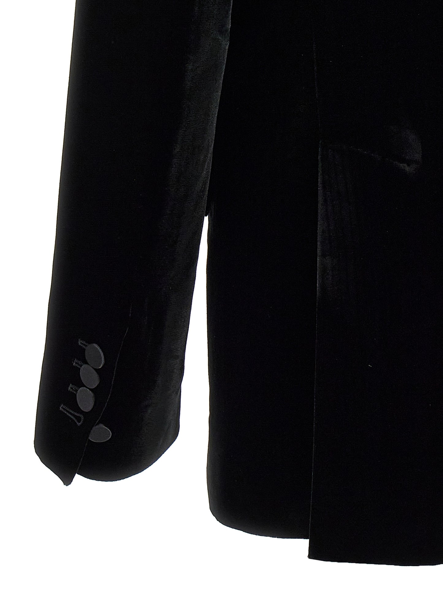 Black Viscose Blazer