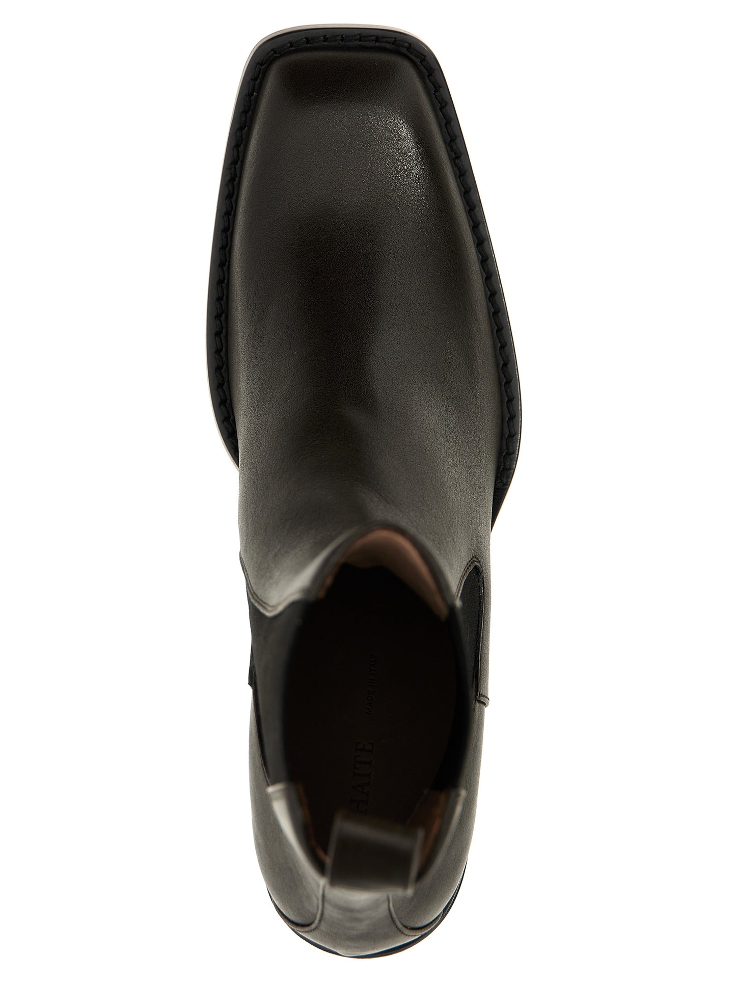 Brown Calfskin Chelsea Boots
