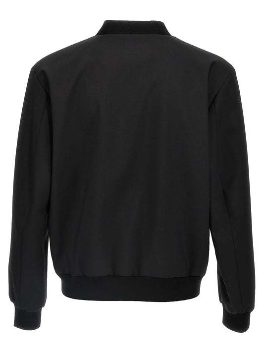 Black Wool Cardigan