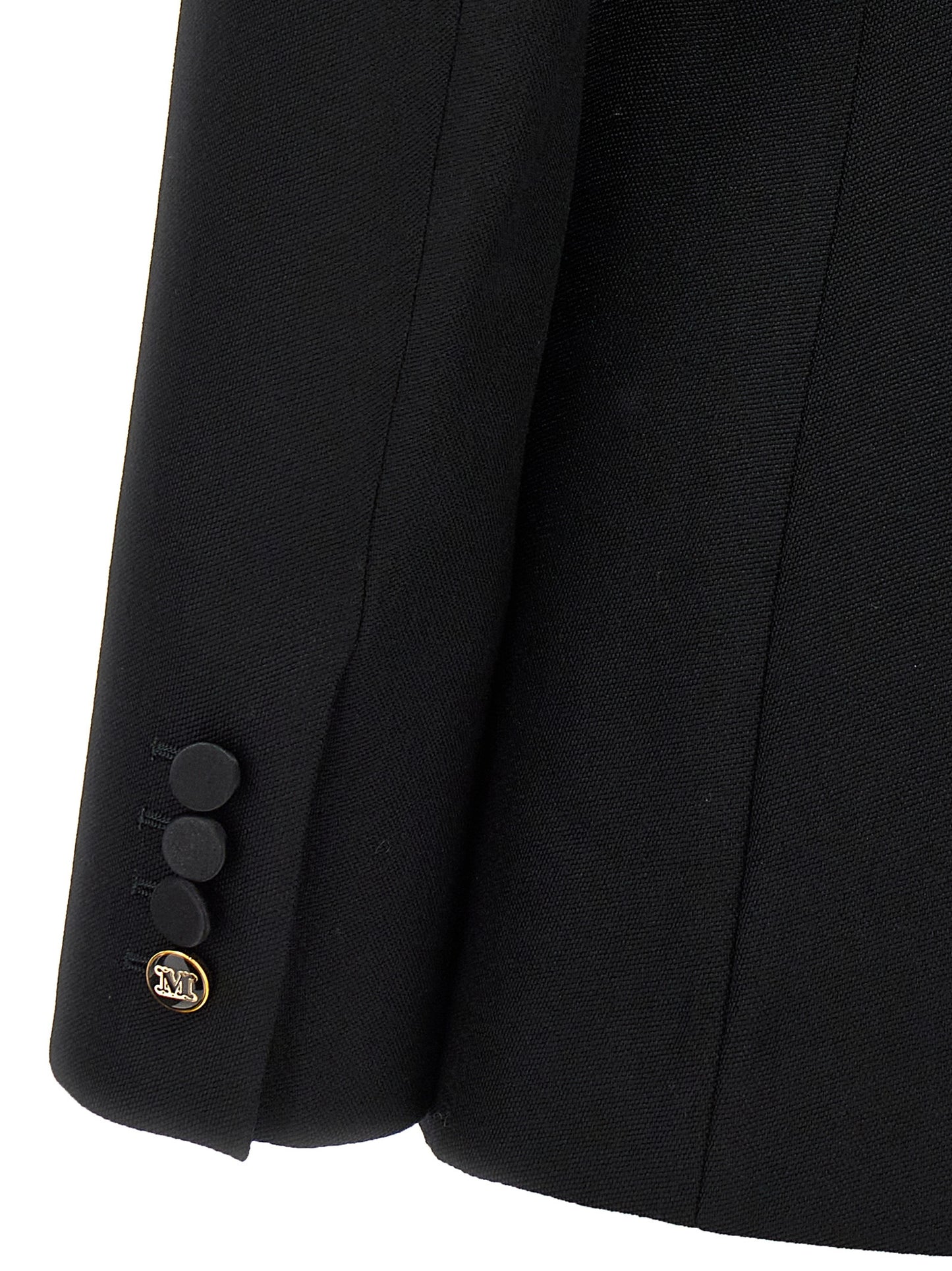 Black Virgin Wool Blazer