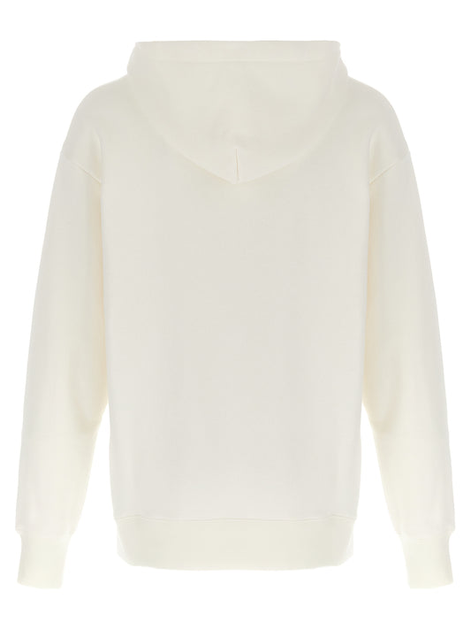 White Cotton Sweatshirt