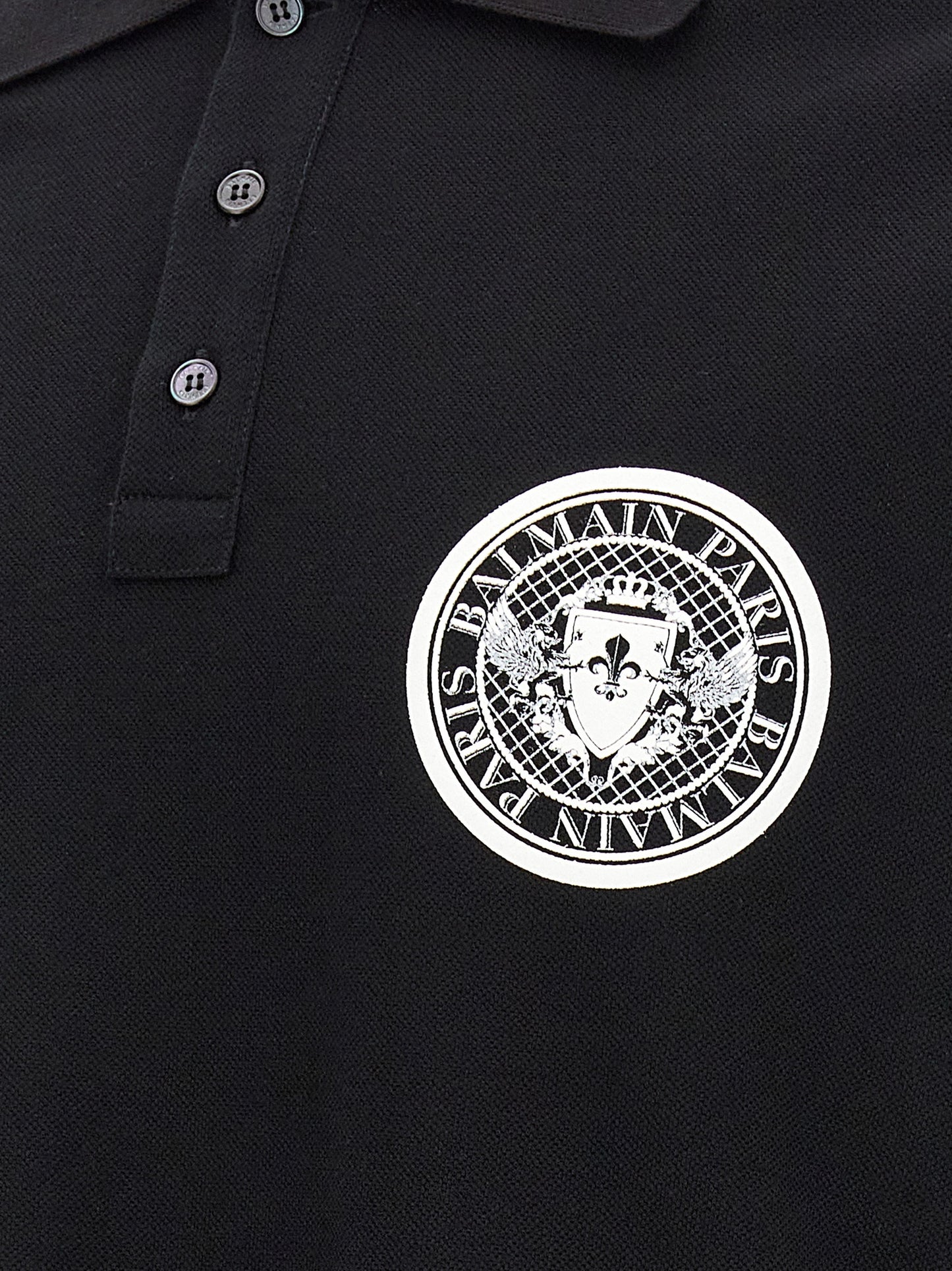 Bicolor Cotton Polo Shirt