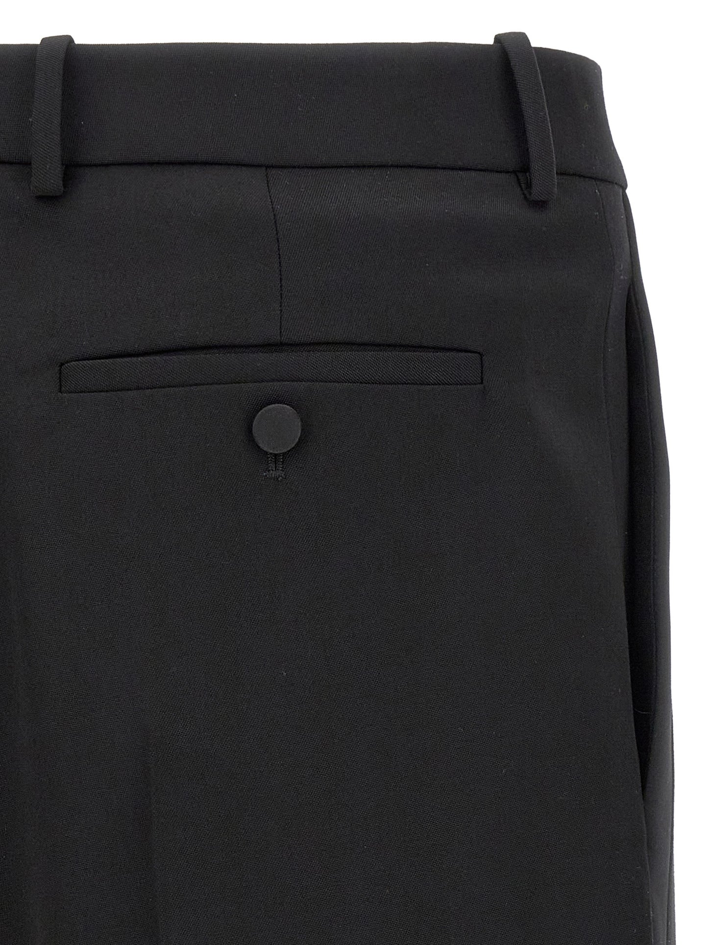 Black Wool Dress Pants