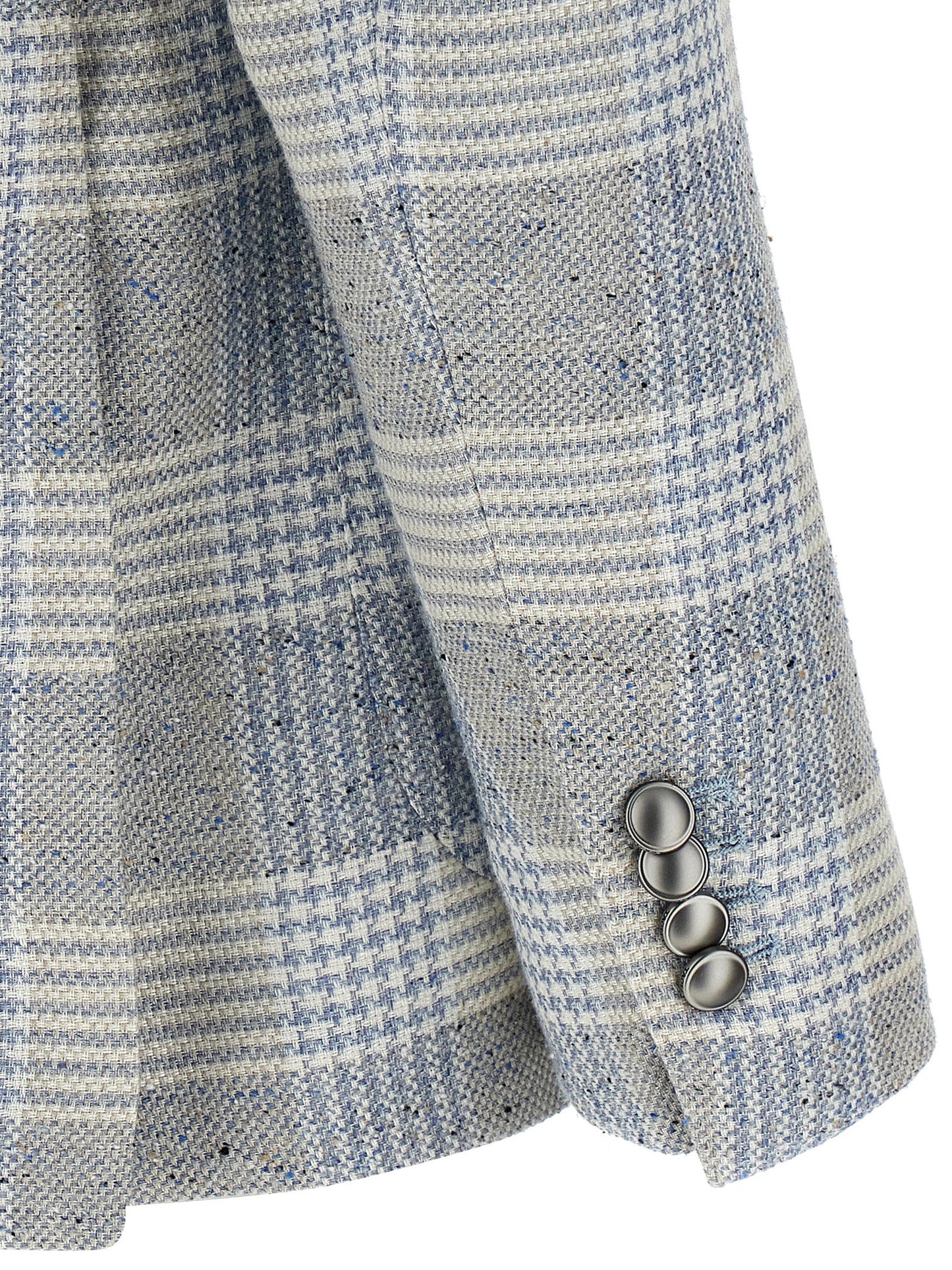 Blue Cotton Blazer