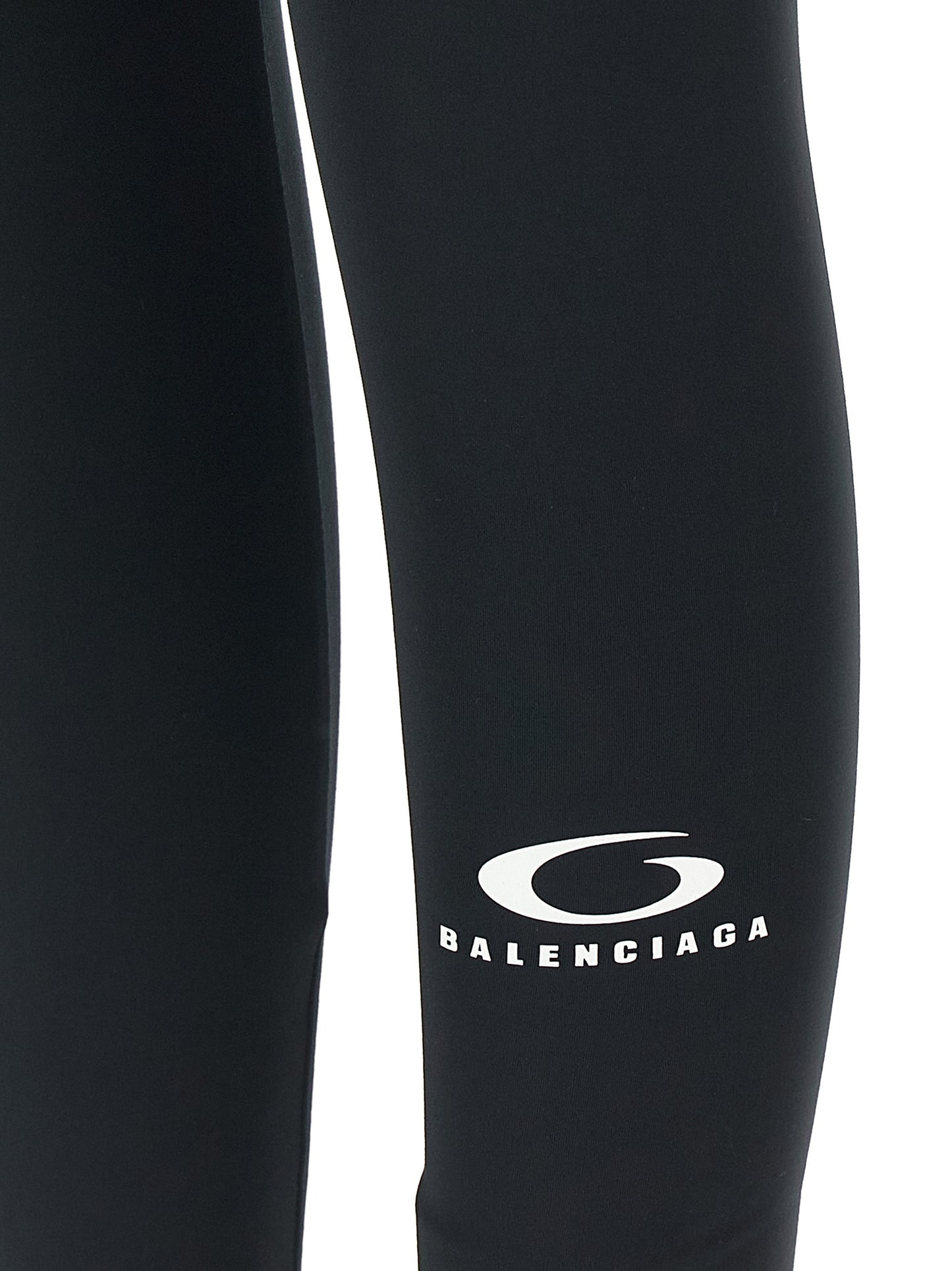 Black Polyester Leggings