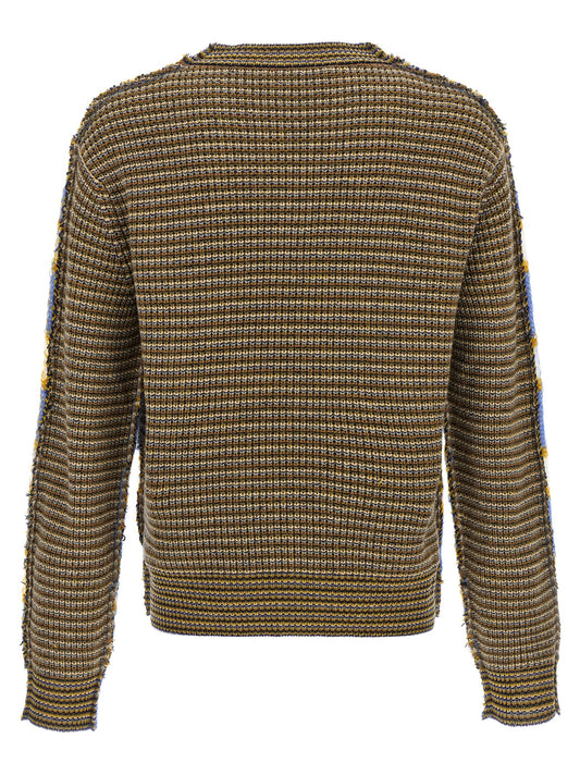 Multicolor Wool Cardigan