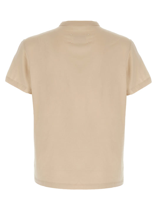 Beige Cotton T-Shirt