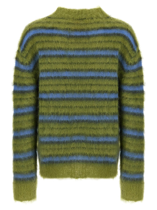 Multicolor Fabric Cardigan