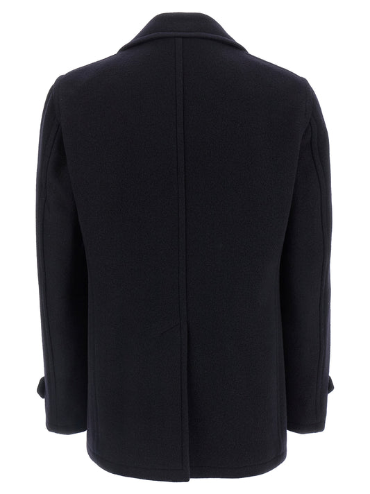 Blue Wool Coat