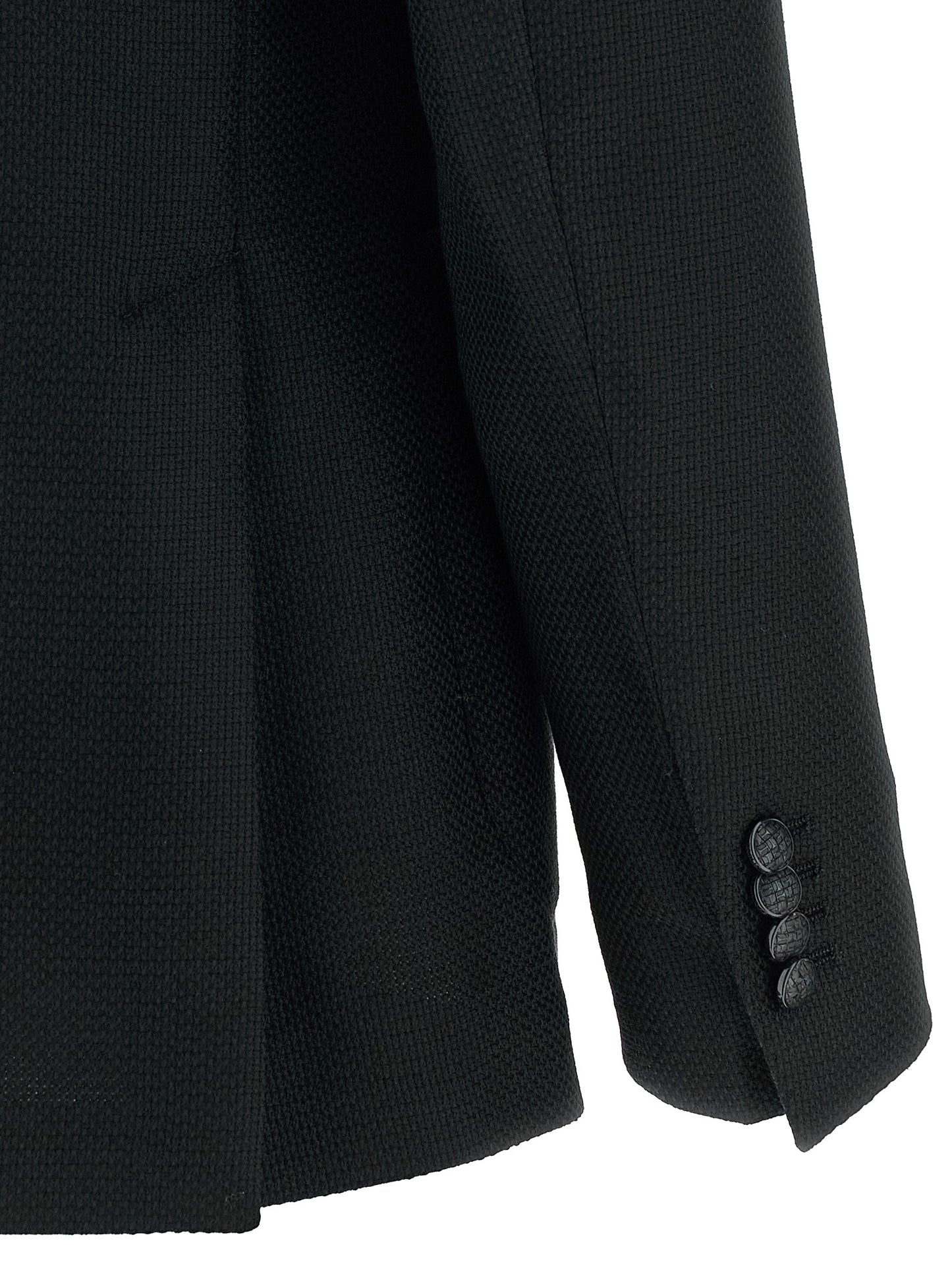 Black Virgin Wool Blazer