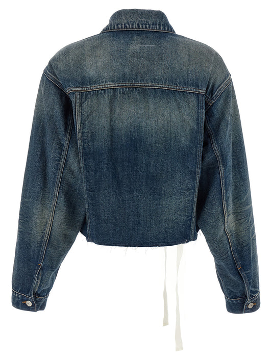 Blue Cotton Denim Jacket