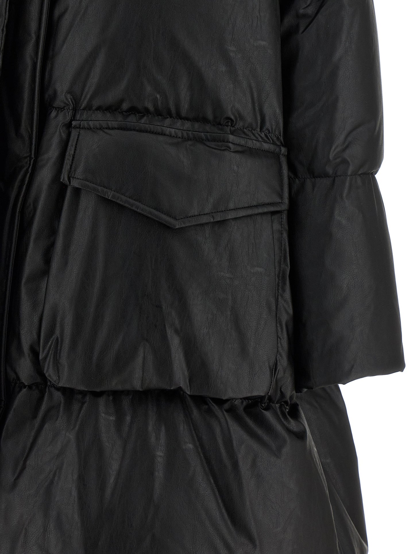 Black Viscose Coat