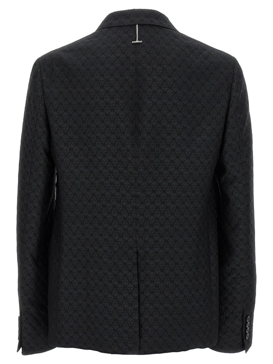 Black Viscose Blazer