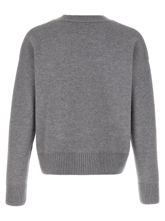 Gray Wool Cardigan