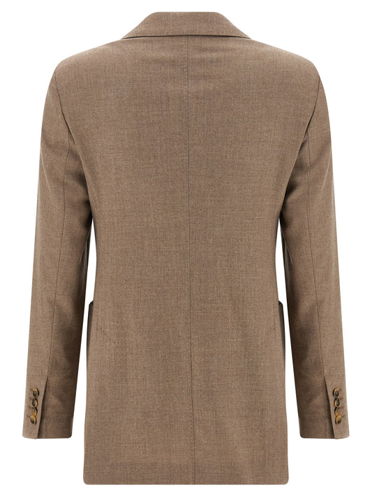 Beige Cashmere Blazer