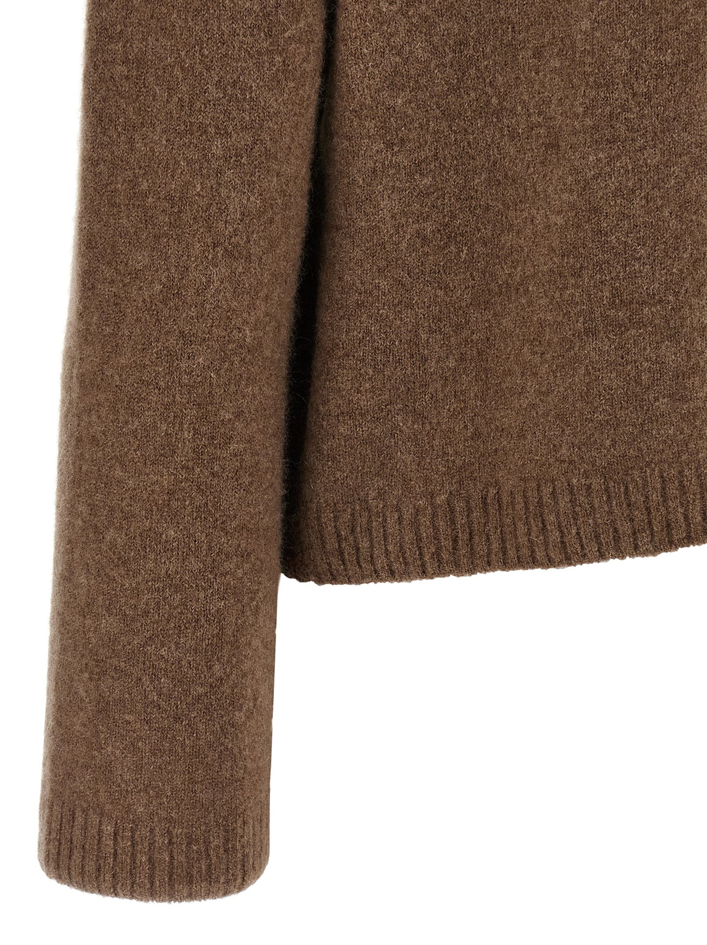 Brown Cashmere Cardigan