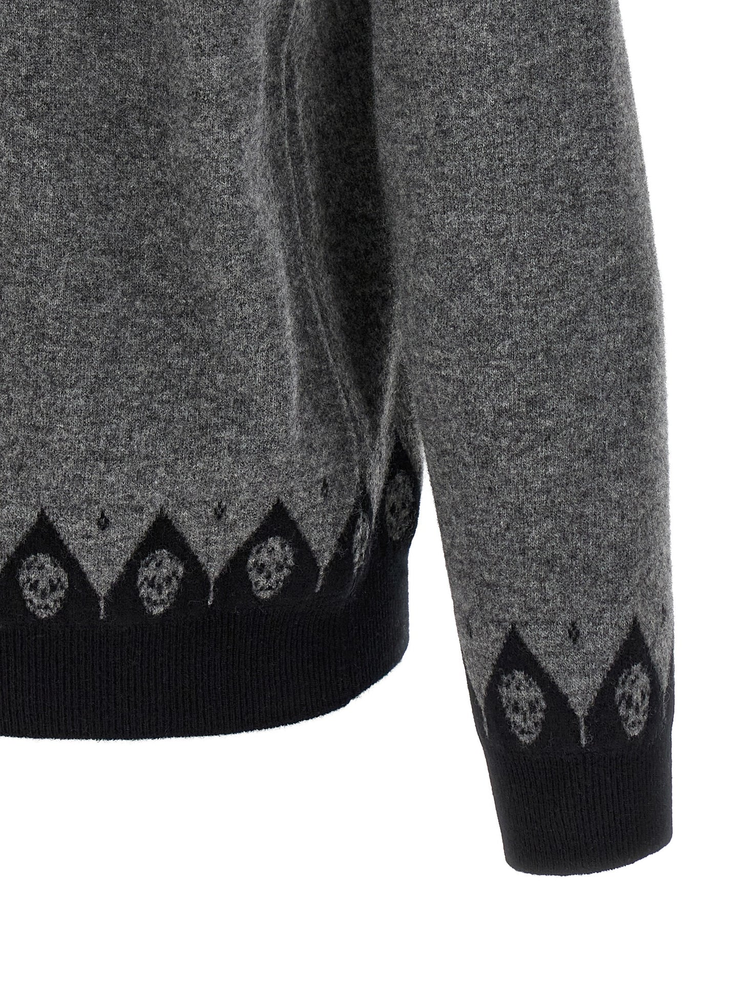 Gray Wool Cardigan