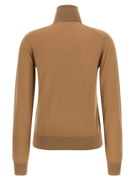 Beige Cashmere Cardigan
