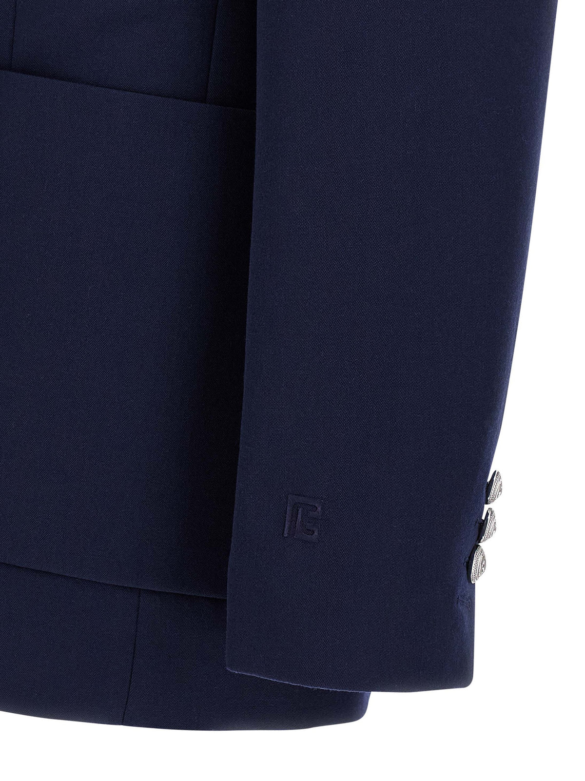 Blue Virgin Wool Blazer