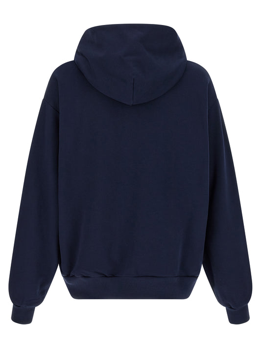 Blue Cotton Sweatshirt