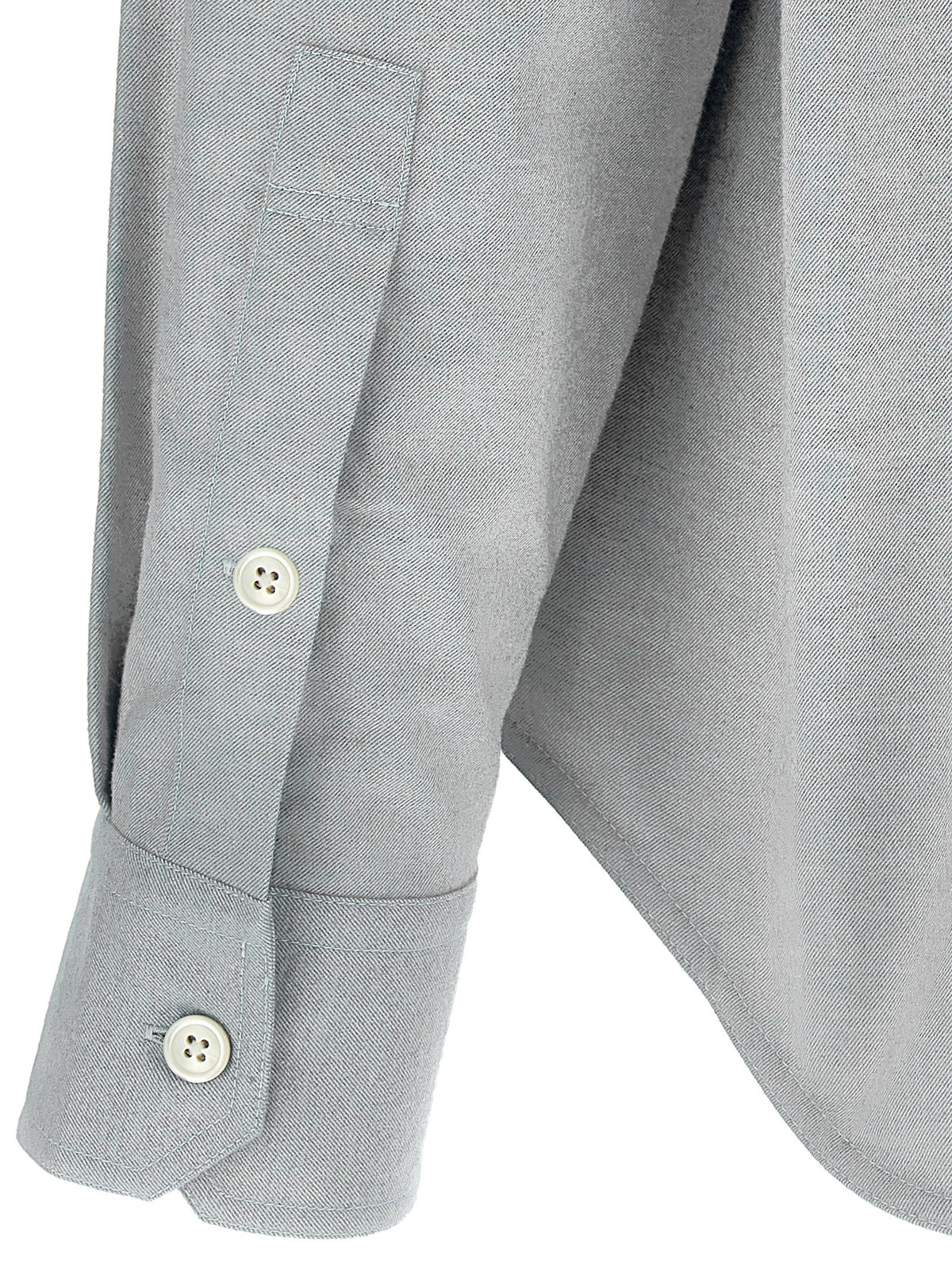 Gray Cotton Blouse