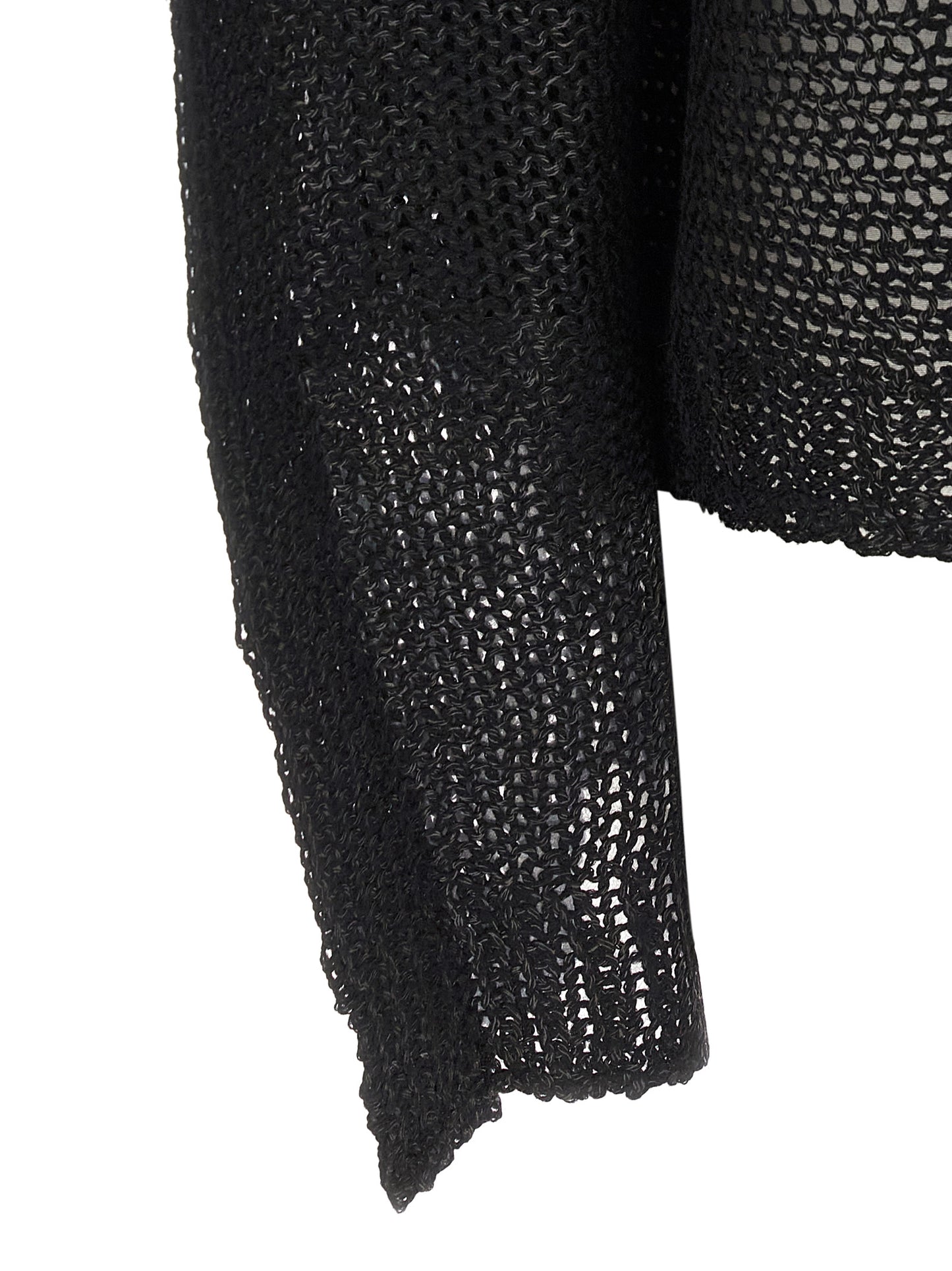 Black Wool Sweatshirt