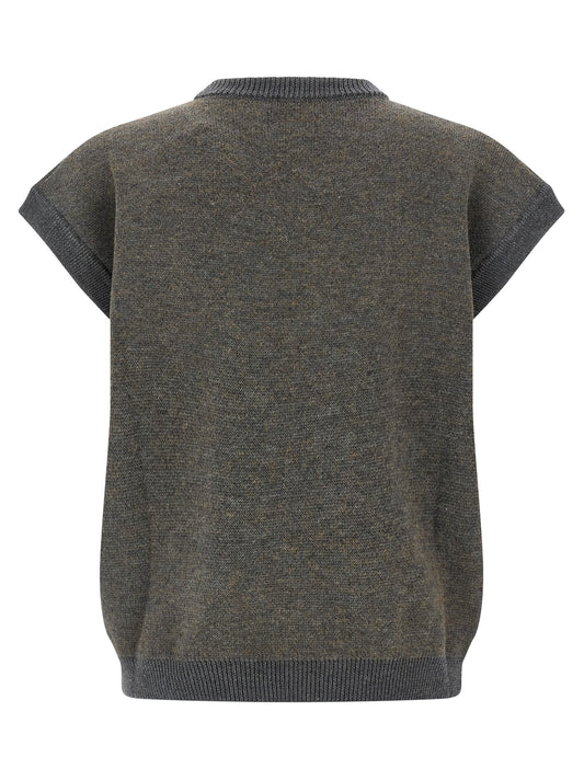 Gray Wool Sweatshirt