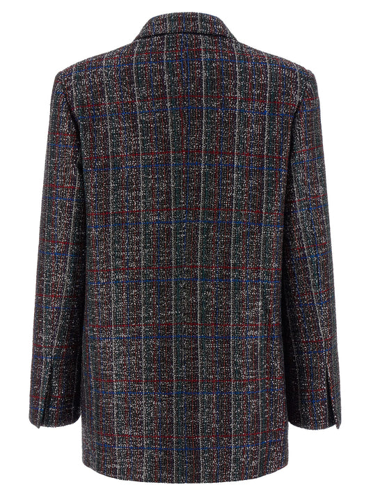 Multicolor Viscose Blazer