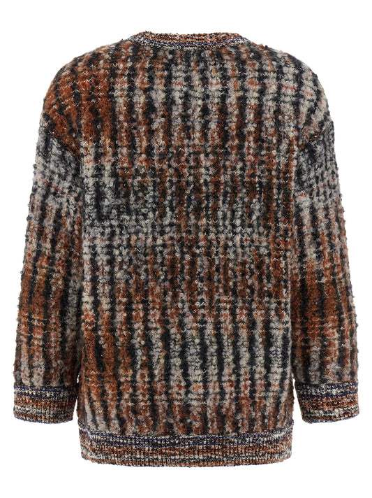 Multicolor Wool Cardigan