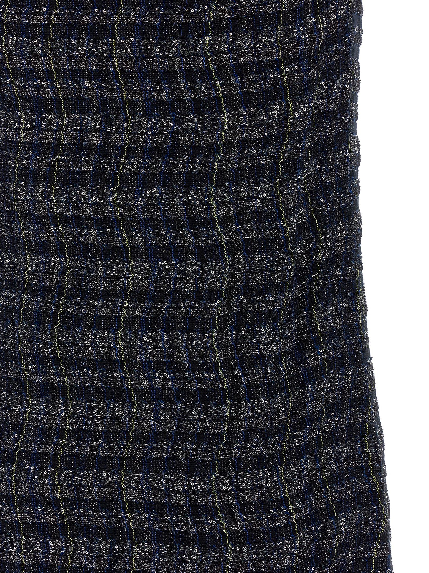 Multicolor Viscose Short Dress