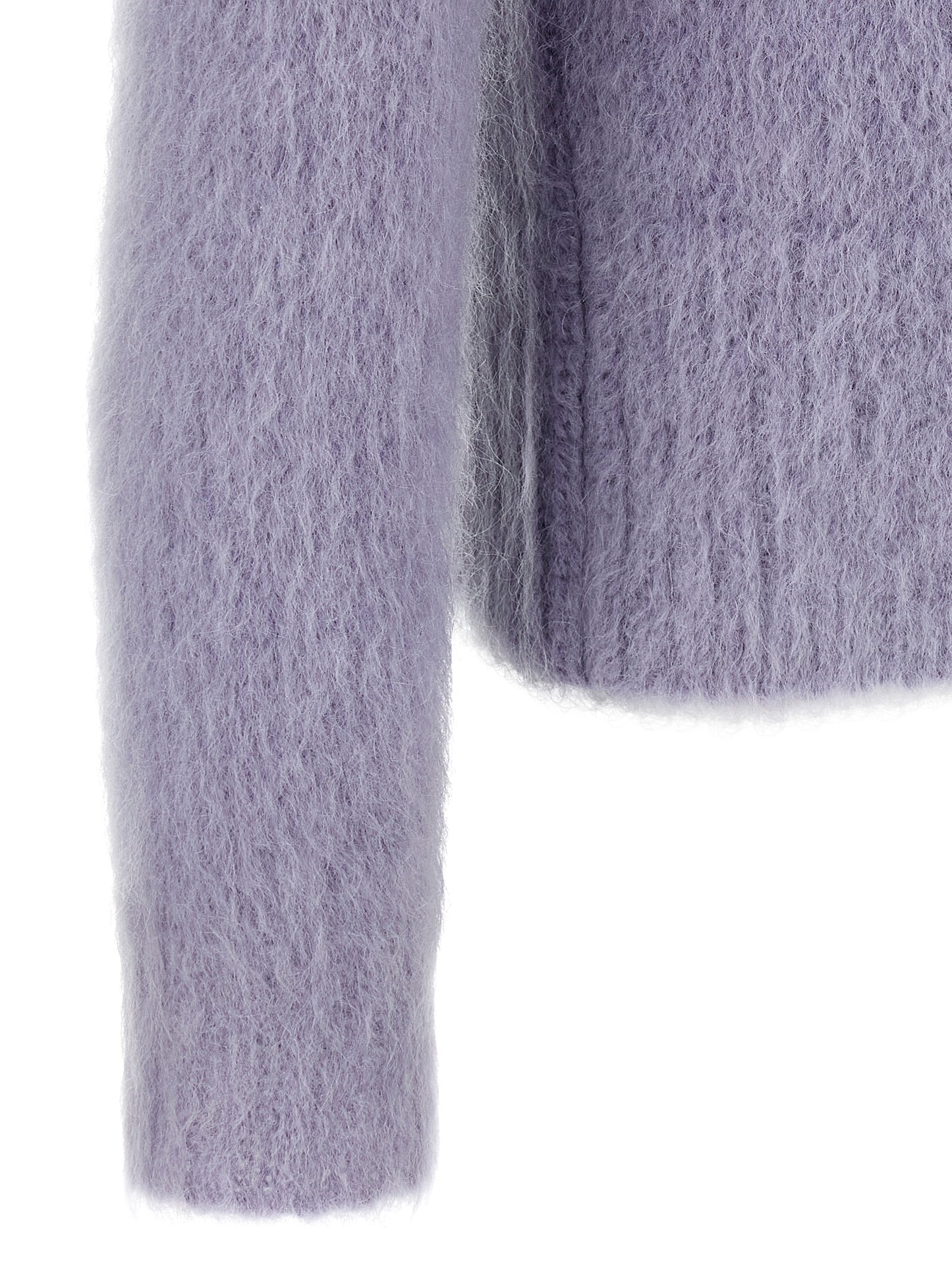 Purple Wool Cardigan