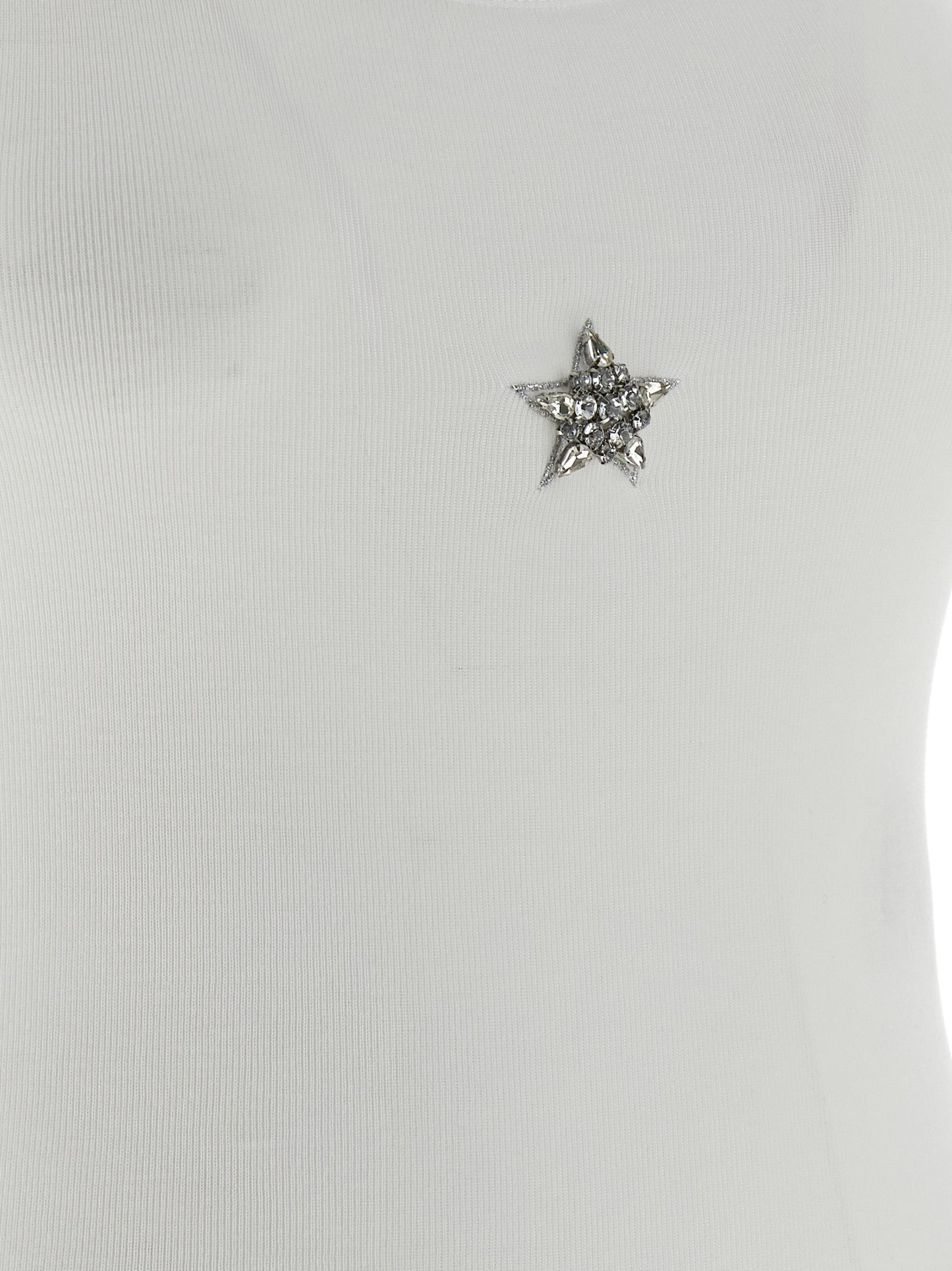 White Lyocell Tank Tops