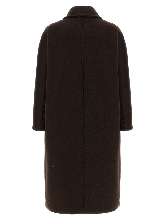 Brown Cashmere Coat