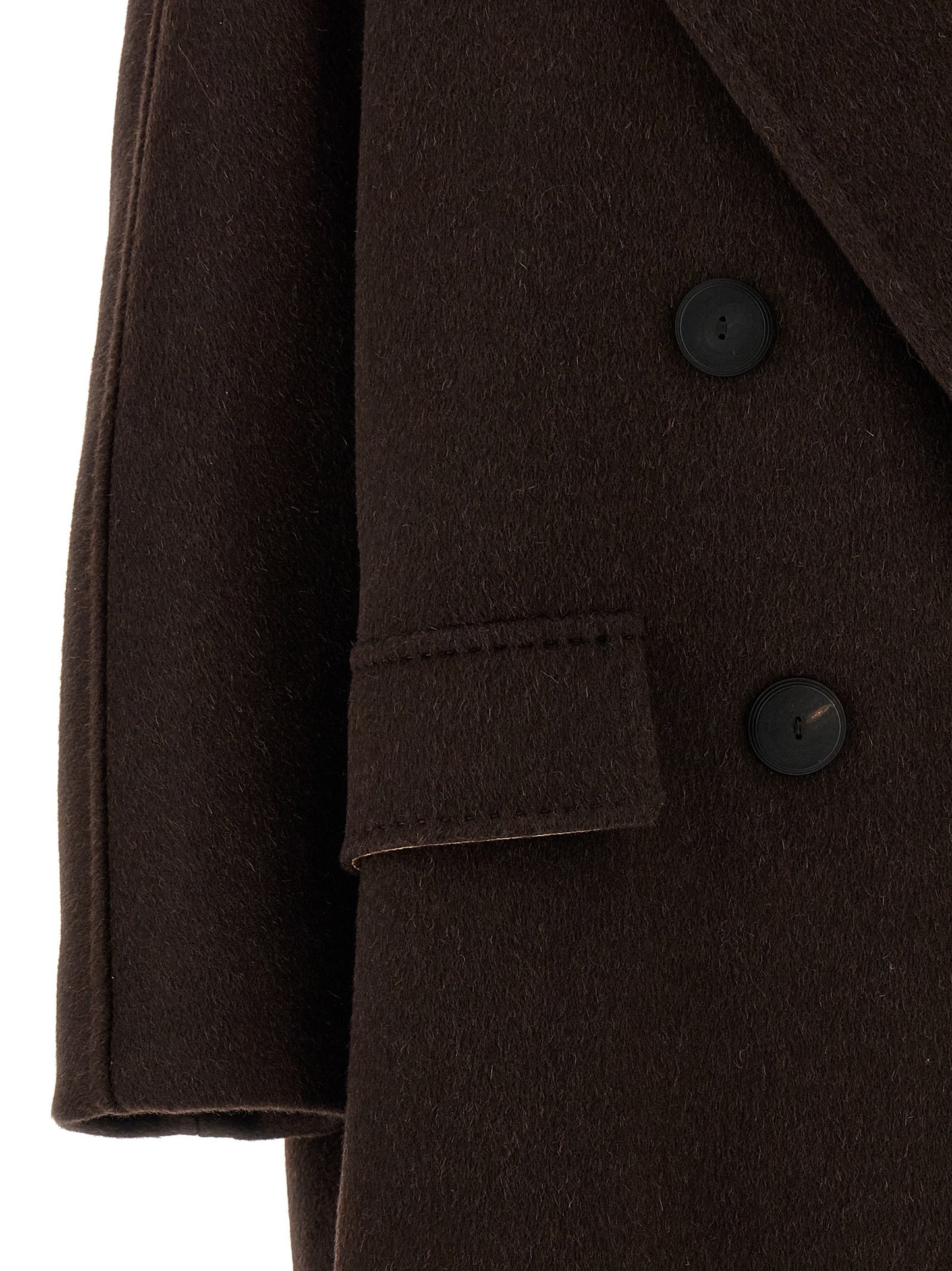 Brown Cashmere Coat