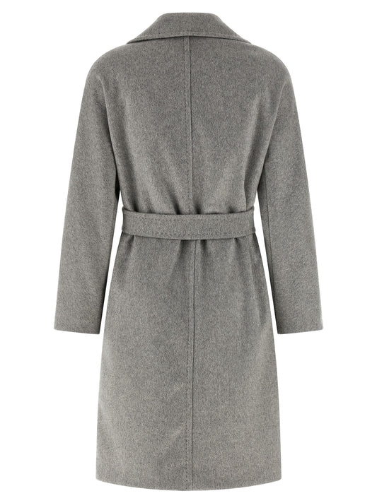 Gray Cashmere Coat