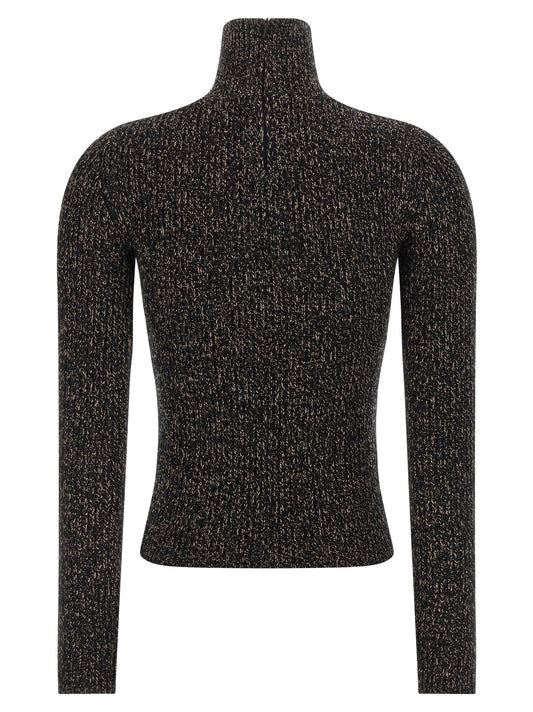 Black Wool Cardigan