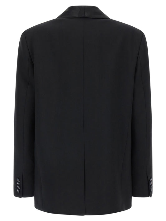 Black Virgin Wool Blazer