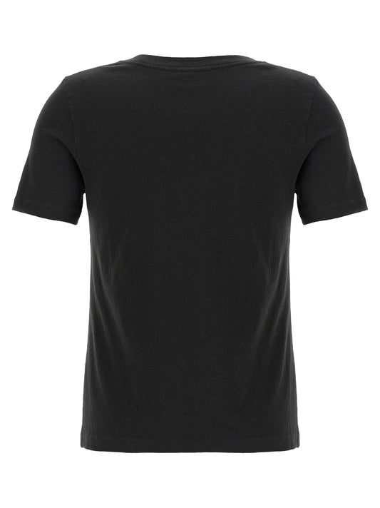 Black Cotton T-Shirt