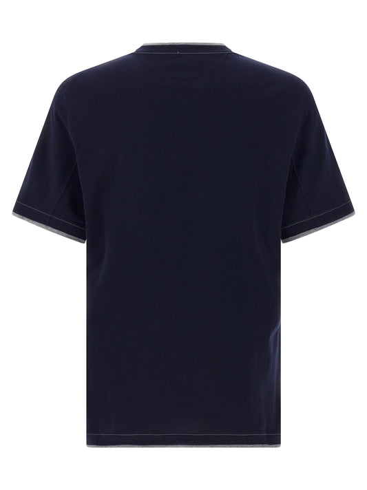 Blue Cotton T-Shirt