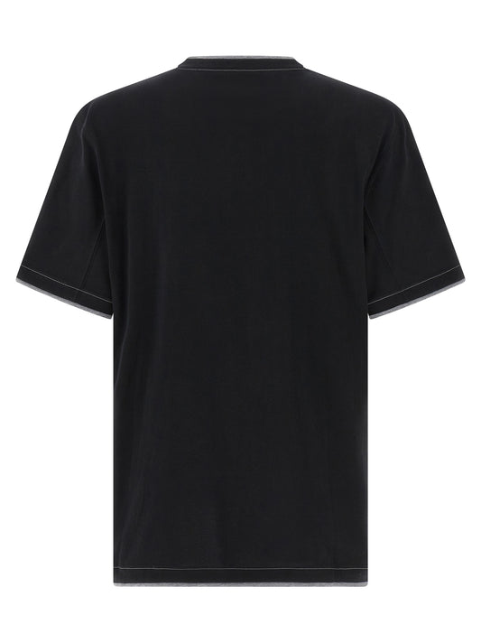 Black Cotton T-Shirt