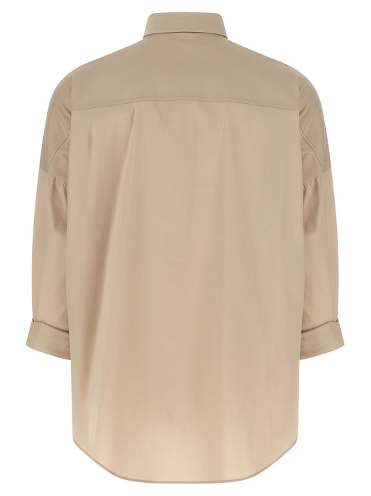 Beige Cotton Blouse