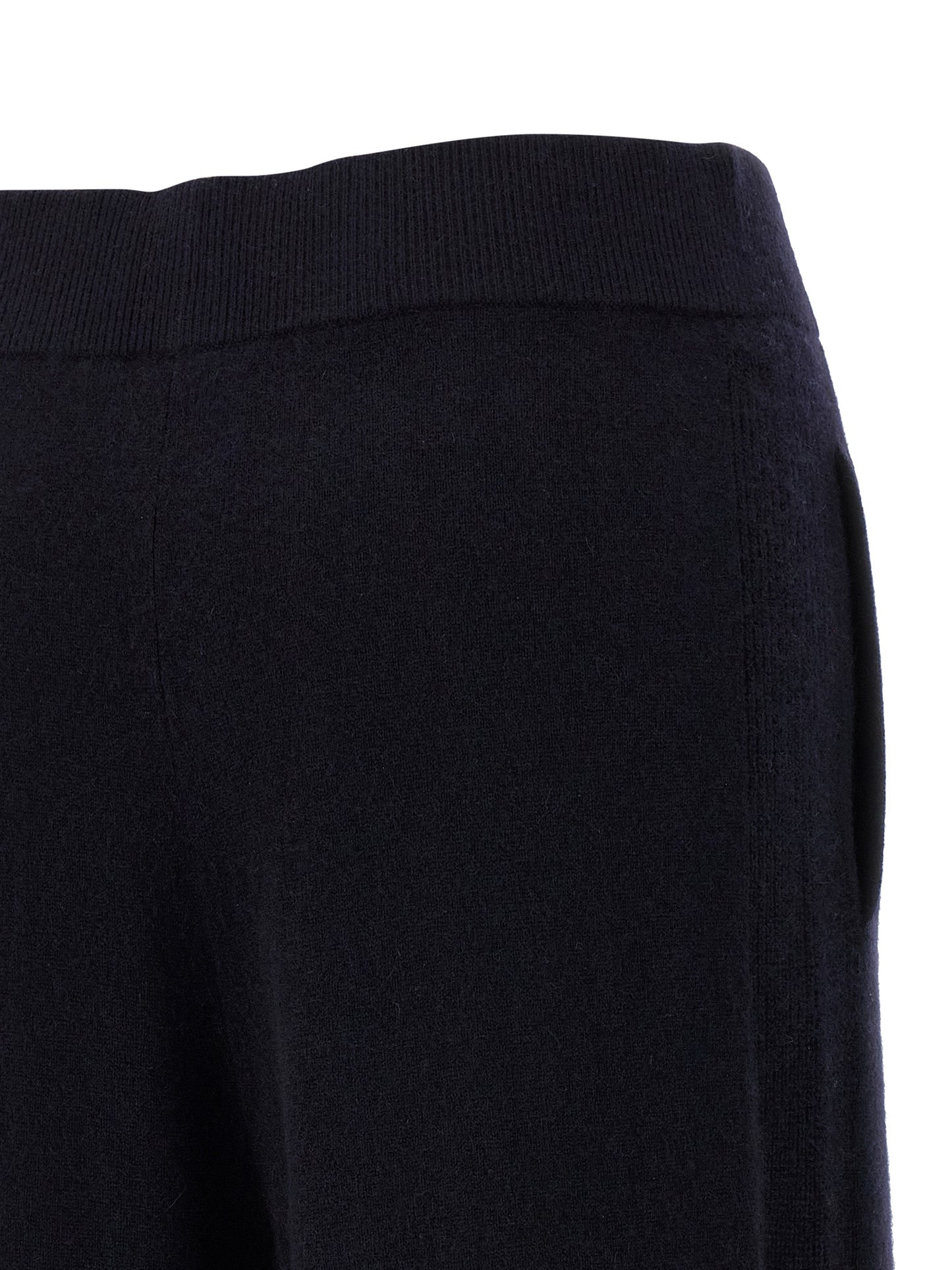 Blue Cashmere Casual Pants