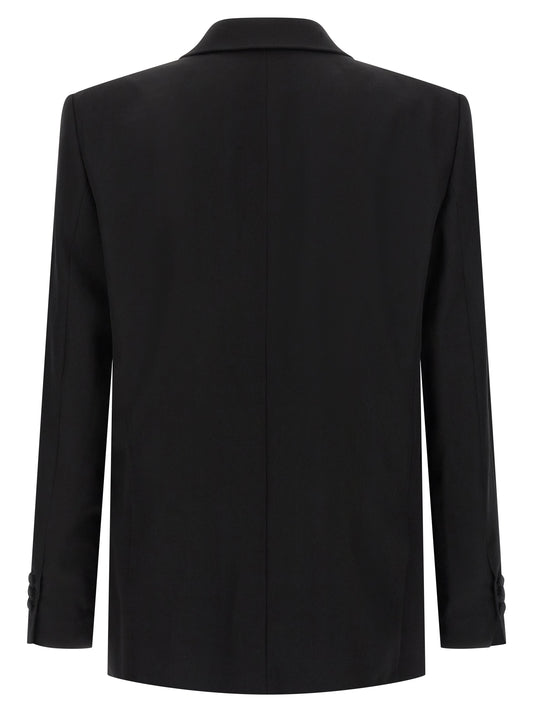 Black Virgin Wool Blazer