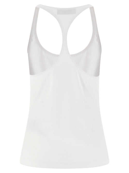 White Cotton Tank Tops