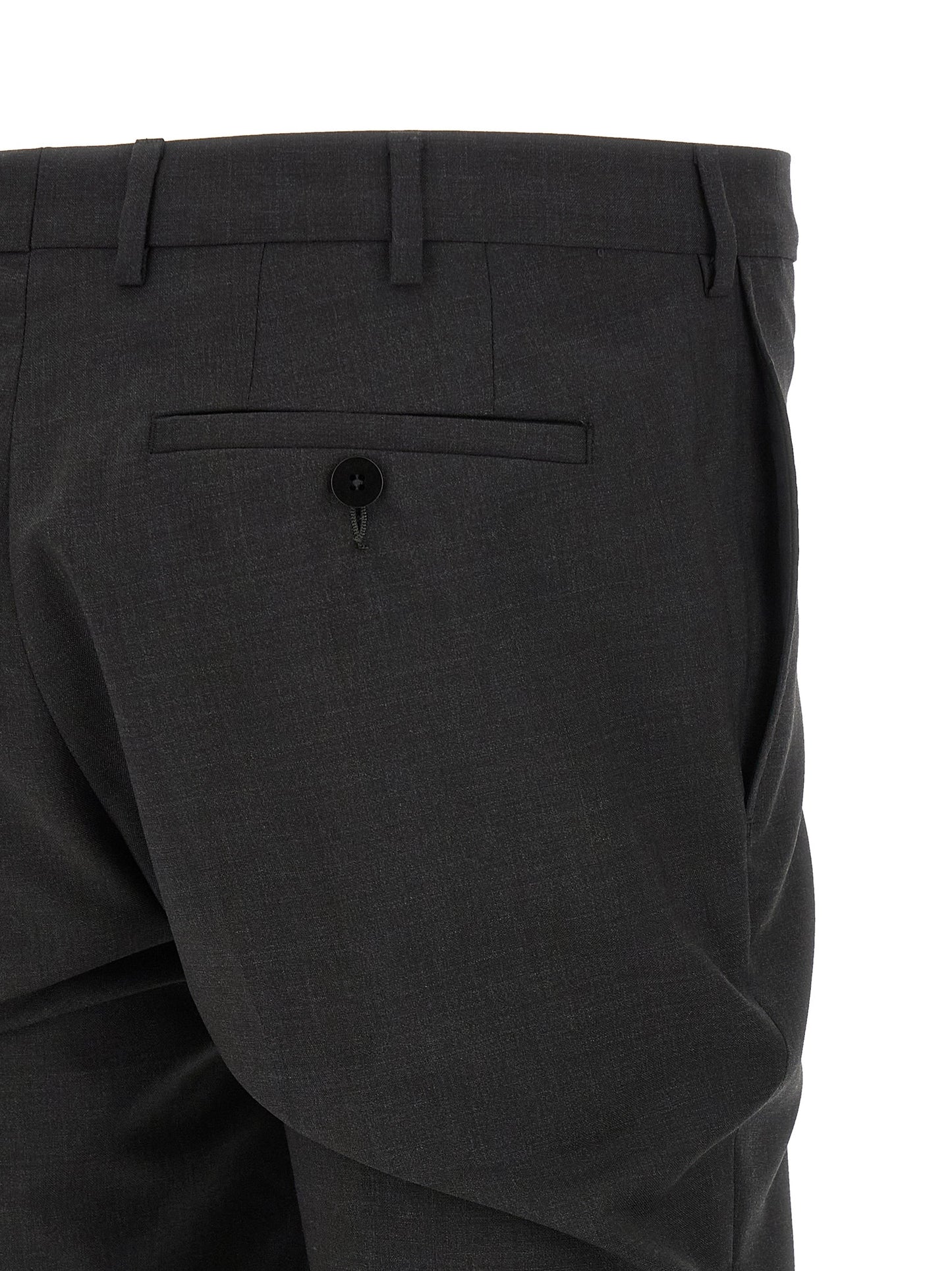Gray Viscose Two-Piece Suit