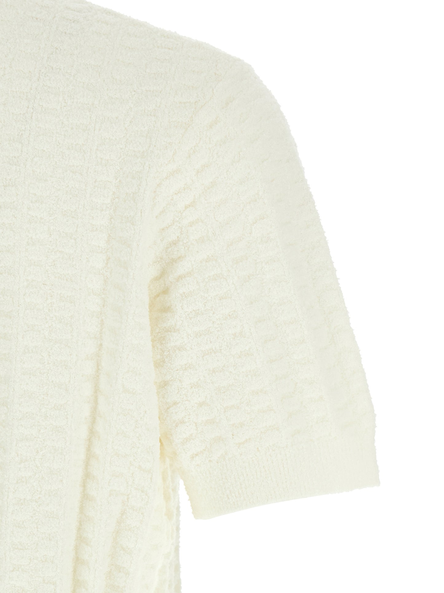 White Cotton Polo Shirt