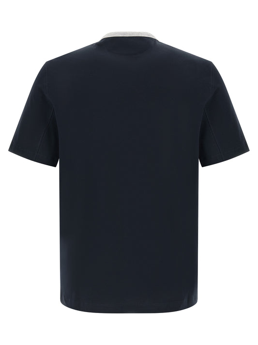 Blue Cotton T-Shirt